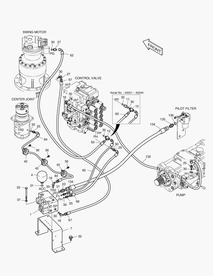 ТРУБОПРОВОД СЕРВОУПРАВЛЕНИЯ(2)