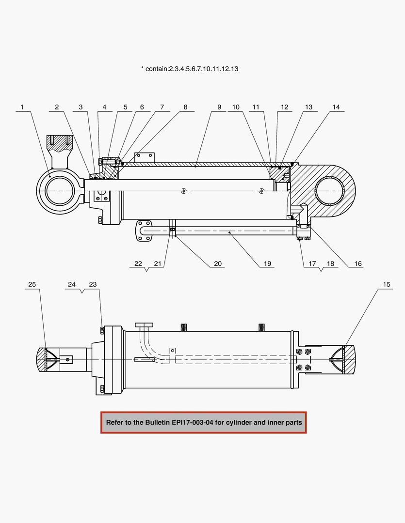 3386 BUCKET CYLINDER(JY) [201710~]