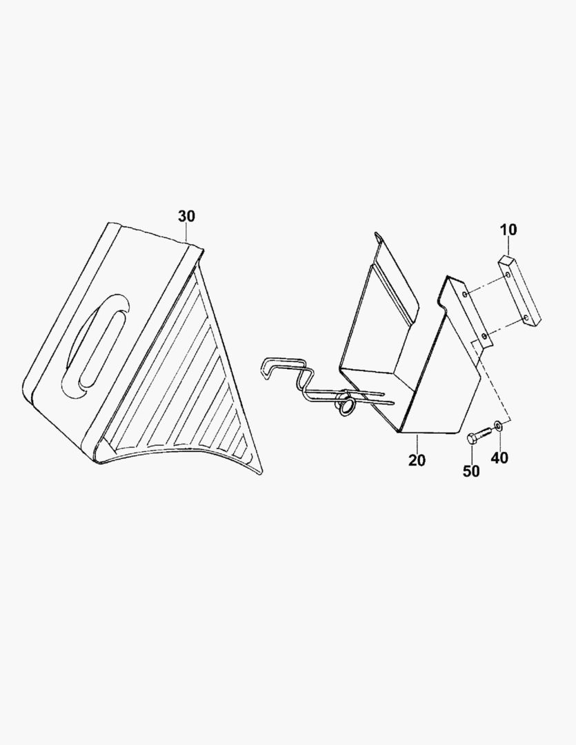 Спецтехника G500-80 WHEEL CHOCK