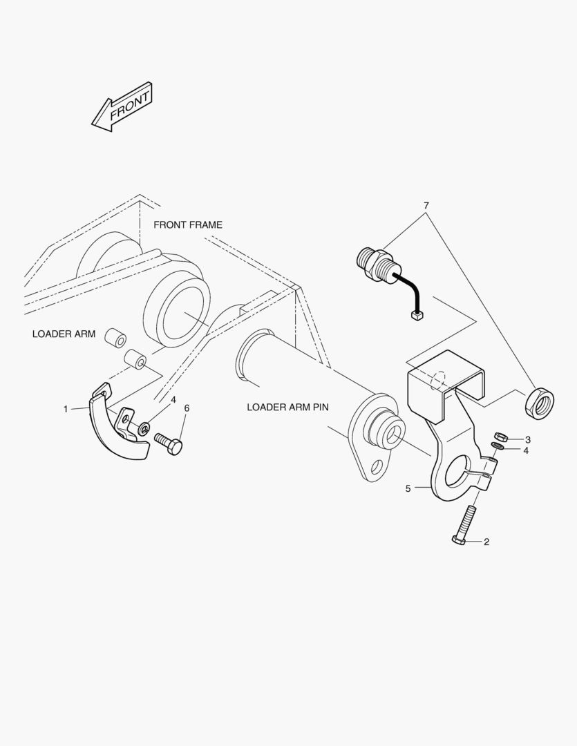 УДАРНАЯ РУКОЯТЬ ПОДЪЕМА В СБОРЕ