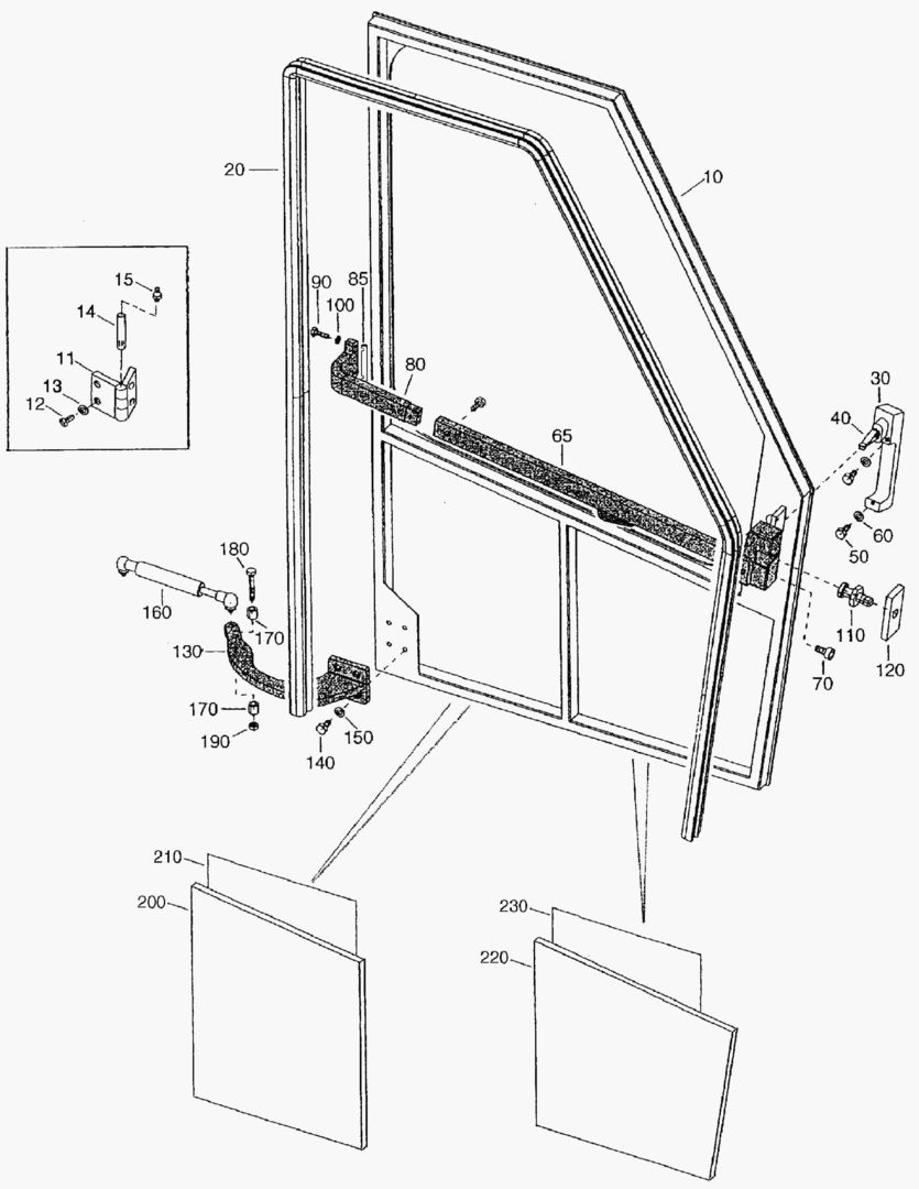 G340-2 CABIN DOOR