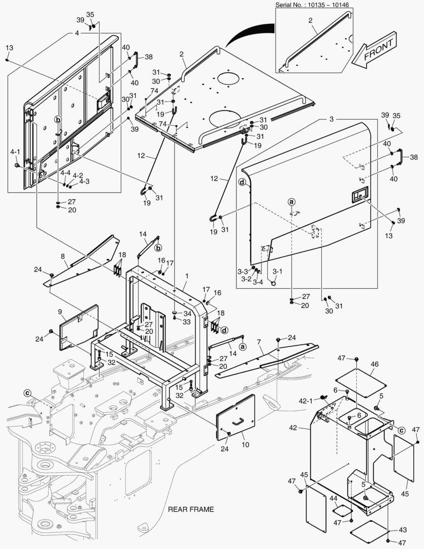 КРЫШКА ДВИГАТЕЛЯ
