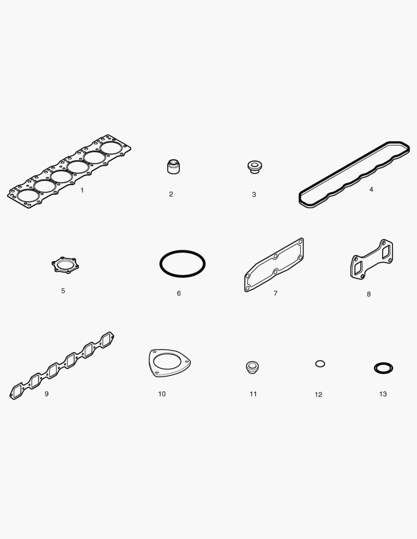 018 OVER HAUL GASKET KIT-TOP [2001~2016]