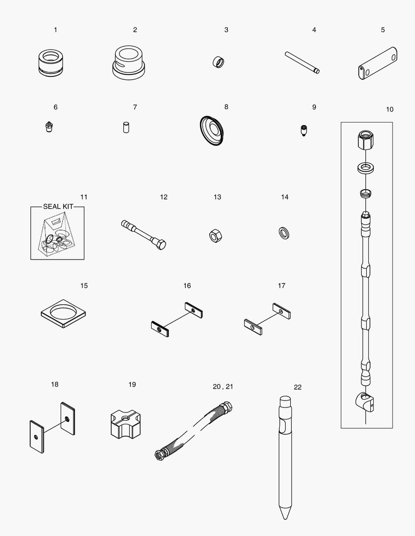 5140 RECOMMENDED SPARE PARTS