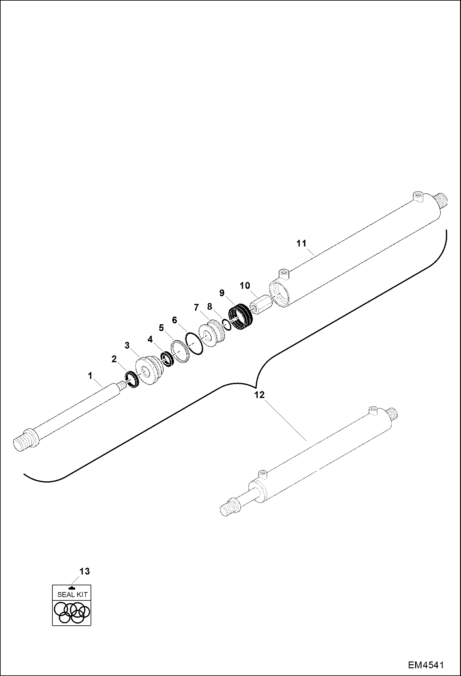 ПИЛА (ЦИЛИНДР ВЫНОСА)