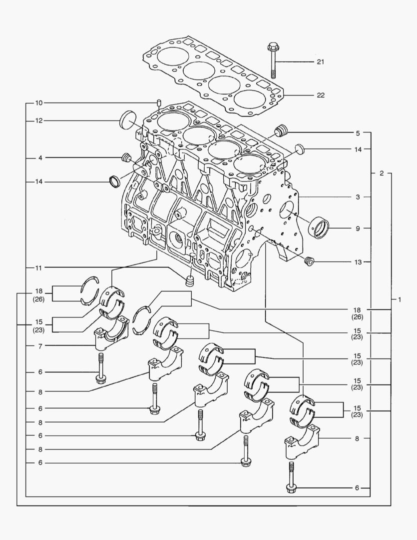 БЛОК ЦИЛИНДРОВ