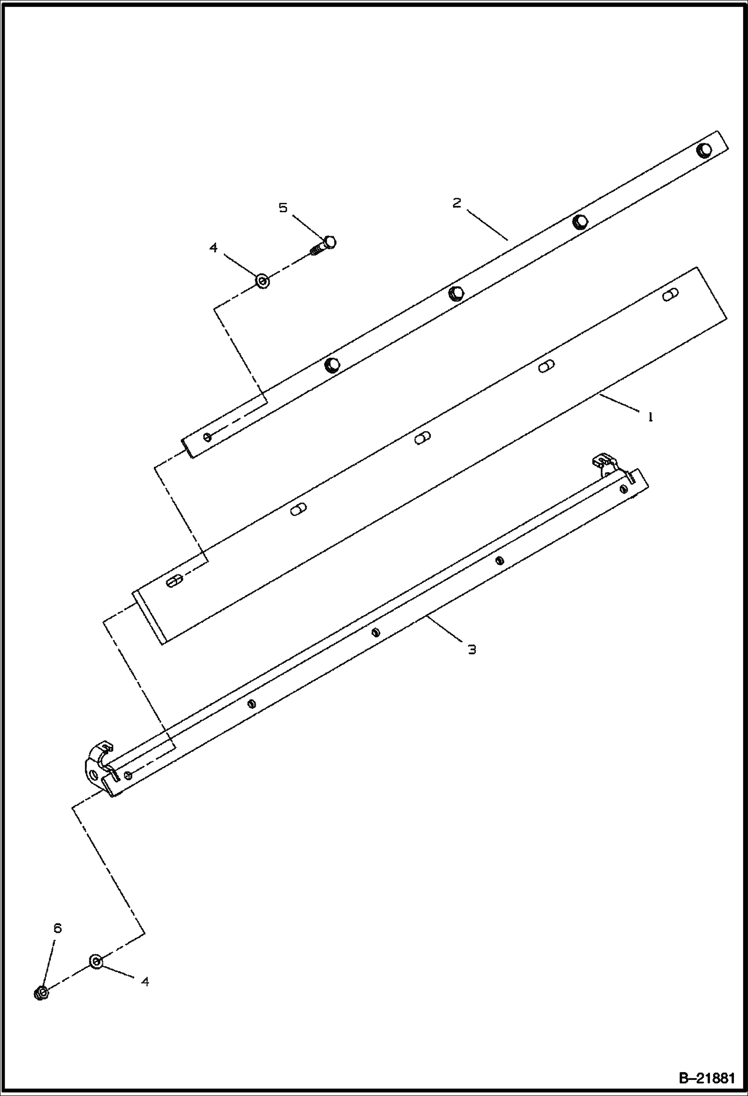 ЗАДНИЙ ВНУТРЕННИЙ СКРЕБОК В СБОРЕ (ОПЦИЯ)