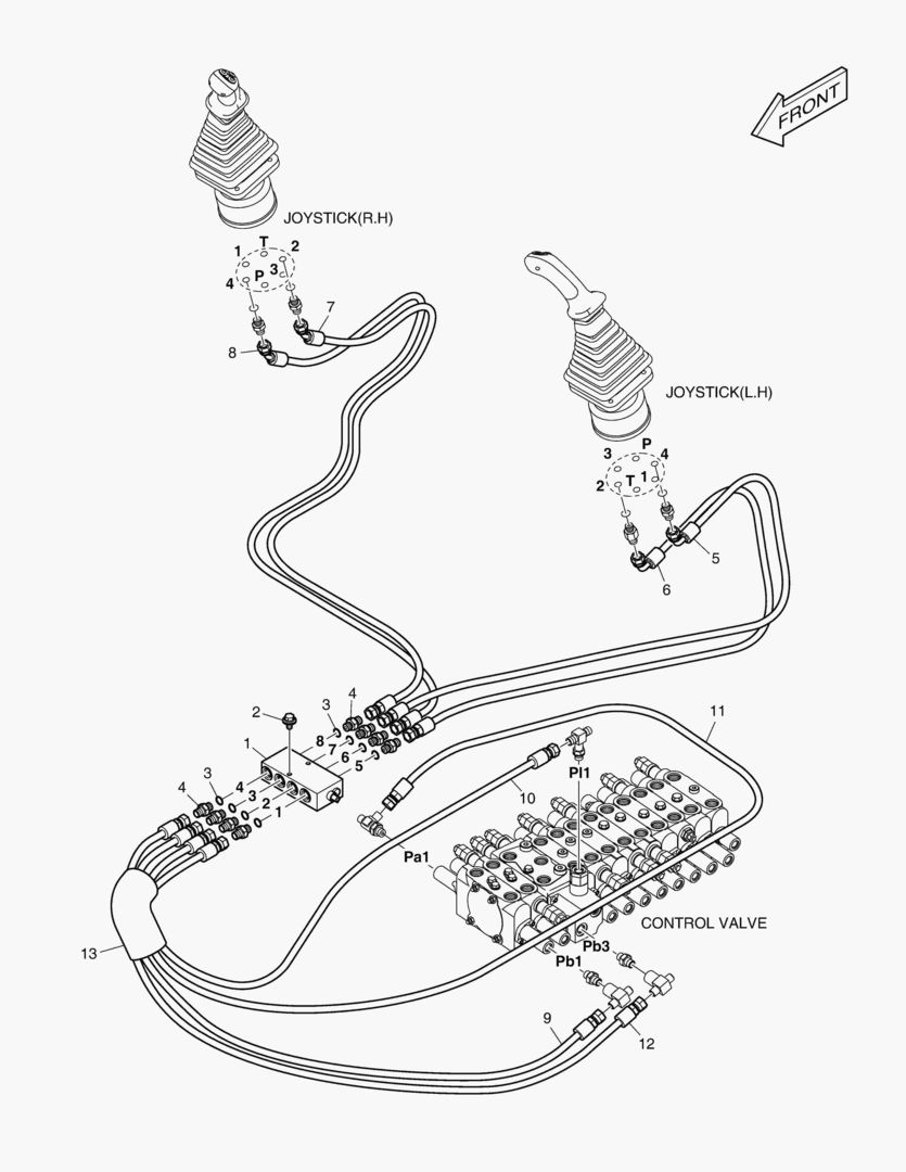 ТРУБОПРОВОД СЕРВОУПРАВЛЕНИЯ - ИЗМЕНЕНИЕ РЕЖИМА