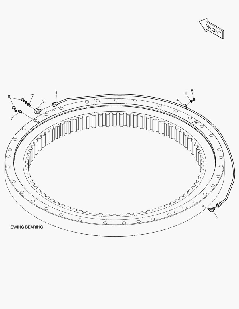 ТРУБОПРОВОД СМАЗОЧНОЙ СИСТЕМЫ