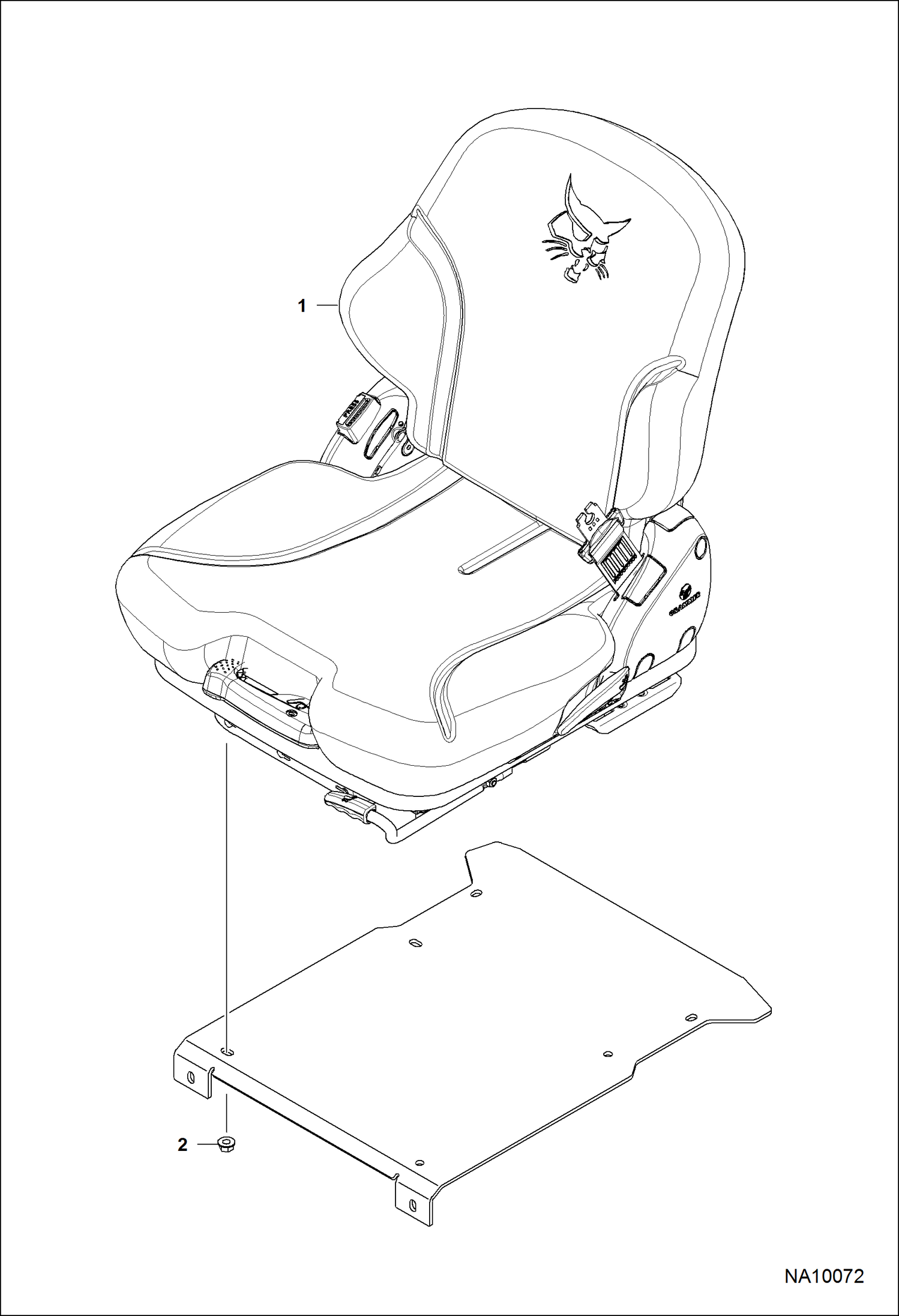Схема СИДЕНЬЕ (ПОДВЕСКА) (МАТЕРИЯ)