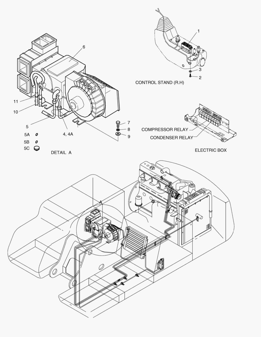 1820 COOLER & HEATER-CABIN PART