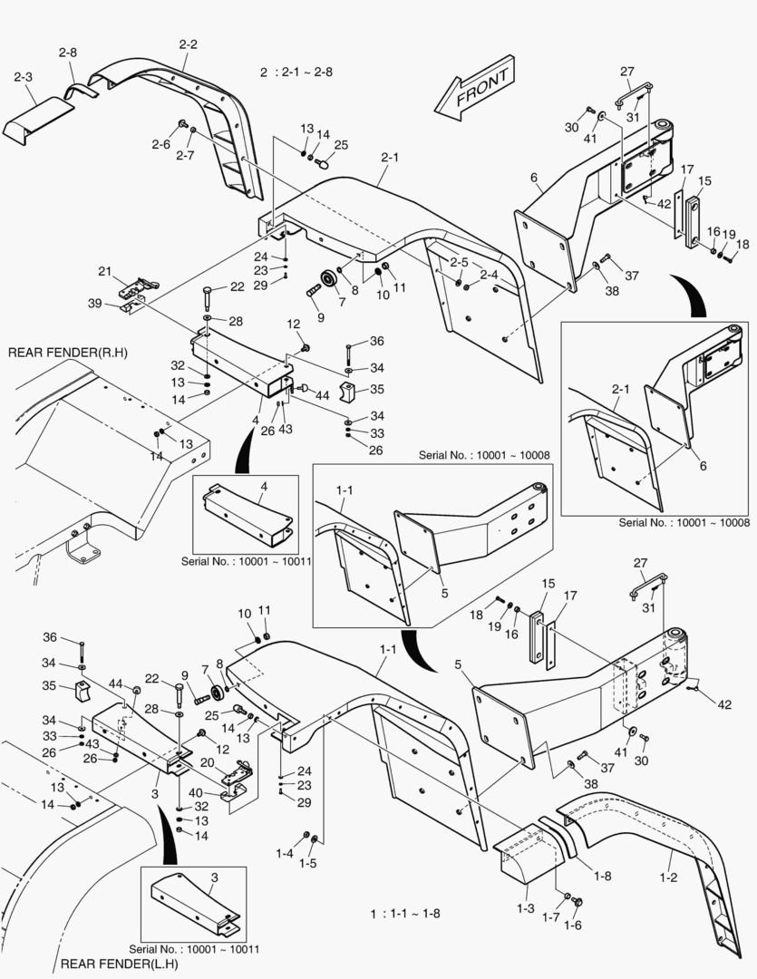 5240 FENDER & PROTECTOR - FULL