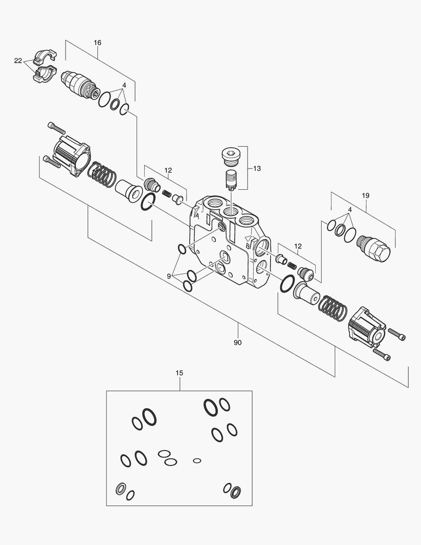 СМЕЩЕНИЕ БЛОКА - РЕГУЛИРУЮЩИЙ КЛАПАН