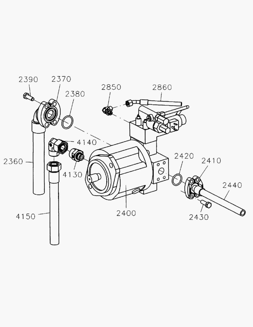 Спецтехника G190-36 FAN DRIVE PUMP [810001~810052] - главное фото