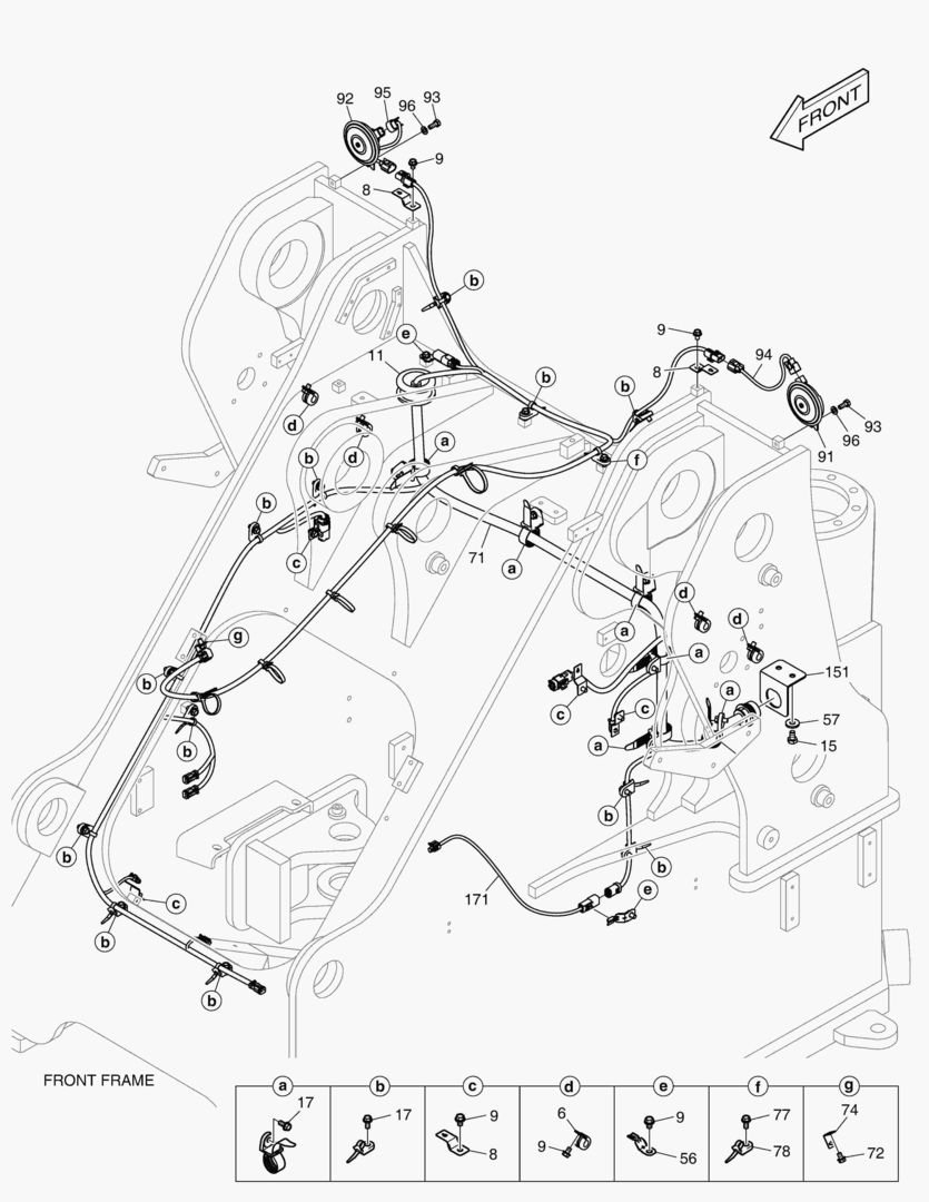 ЭЛЕКТРИЧЕСКИЕ ЗАПЧАСТИ - ФРОНТАЛЬНЫЙ