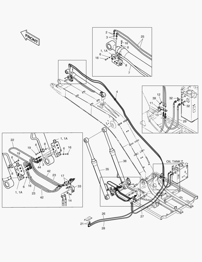 Спецтехника 6870 LOCK VALVE PIPING-BOOM 4.6m-E.D [736~] - главное фото