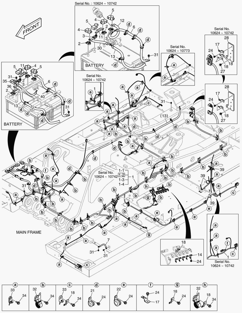 ЭЛЕКТРИЧЕСКИЕ ЗАПЧАСТИ - ЖГУТ ПРОВОДКИ