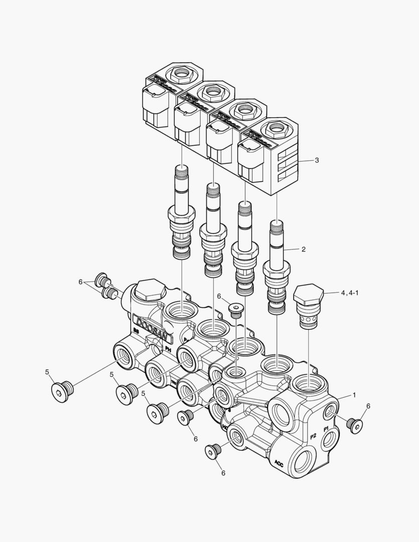 4230 SOLENOID VALVE - 4 SOL