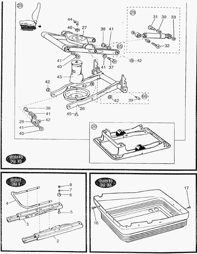 G075-33 DRIVER`S SEAT [410002~410303]