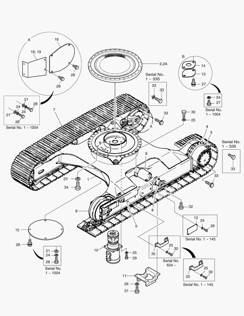 РАМА ГУСЕНИЦЫ