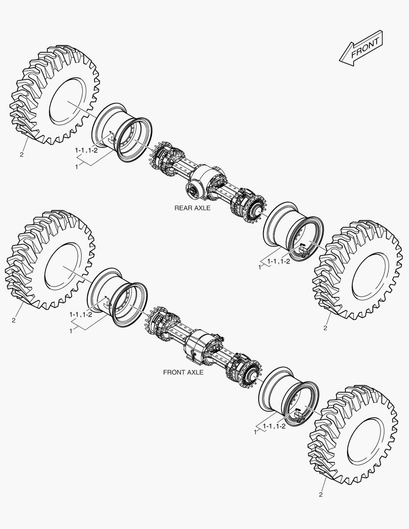 КОЛЕСА В СБОРЕ - 23.5XR25XL3