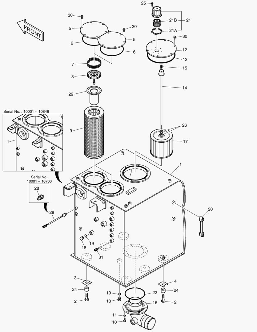 РЕЗЕРВУАР ДЛЯ МАСЛА