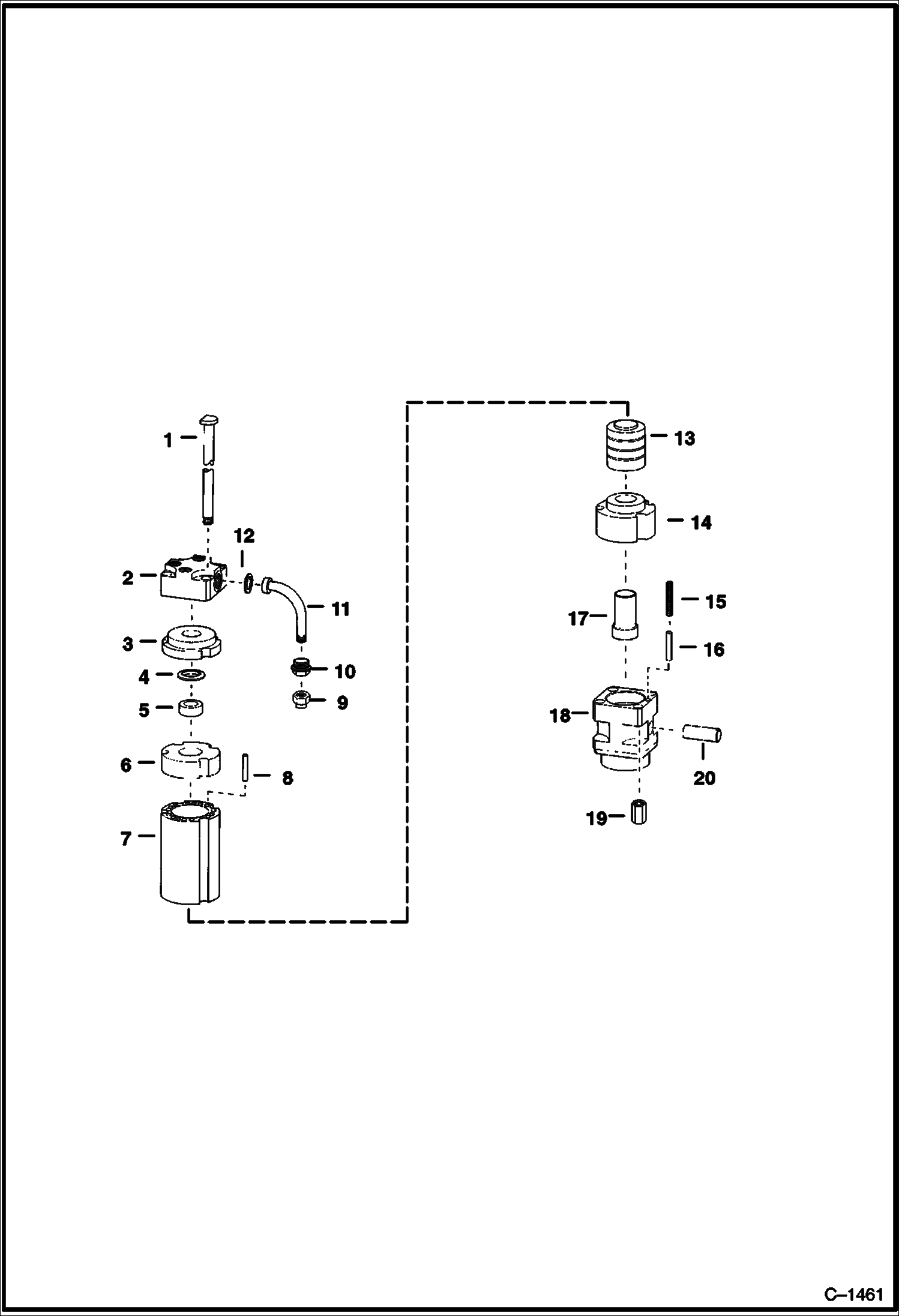 Схема ГИДРОМОЛОТ (ОТБОЙНЫЙ МОЛОТОК) (ВОЗДУХ)