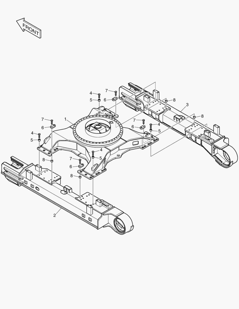 РАМА ГУСЕНИЦЫ