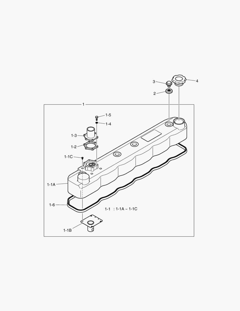 КРЫШКА ГОЛОВКИ ЦИЛИНДРА