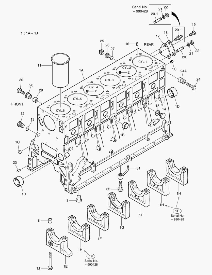 БЛОК ЦИЛИНДРОВ