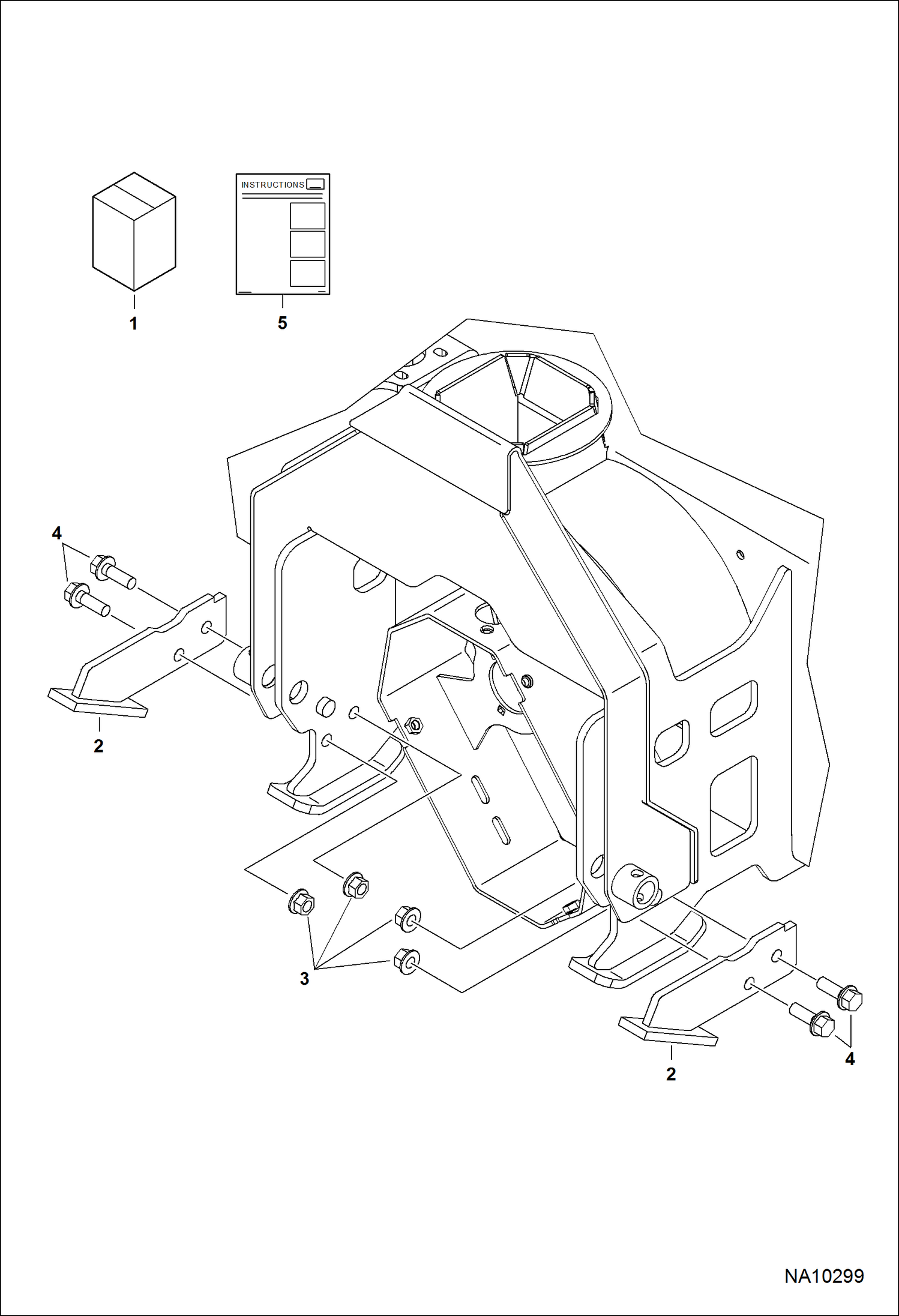 РОТОРНЫЙ СНЕГООЧИСТИТЕЛЬ (КОМПЛЕКТ ОГРАНИЧИТЕЛЯ НАКЛОНА) (62-- AU4T) (62-- B3WS)