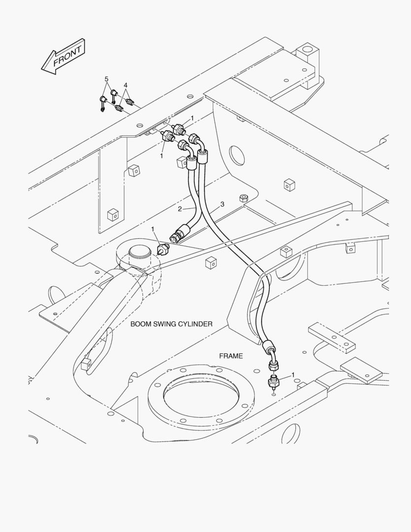 ТРУБОПРОВОД СМАЗОЧНОЙ СИСТЕМЫ