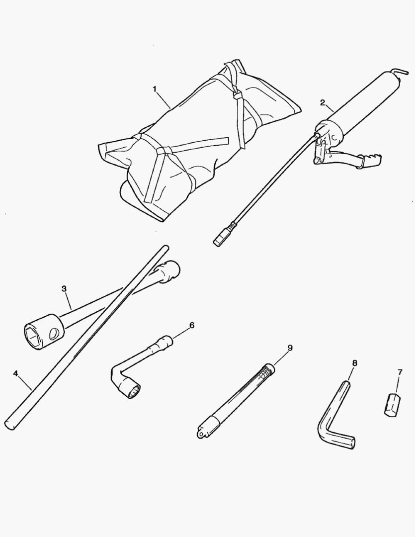 Спецтехника G090-35 SET OF TOOLS - главное фото