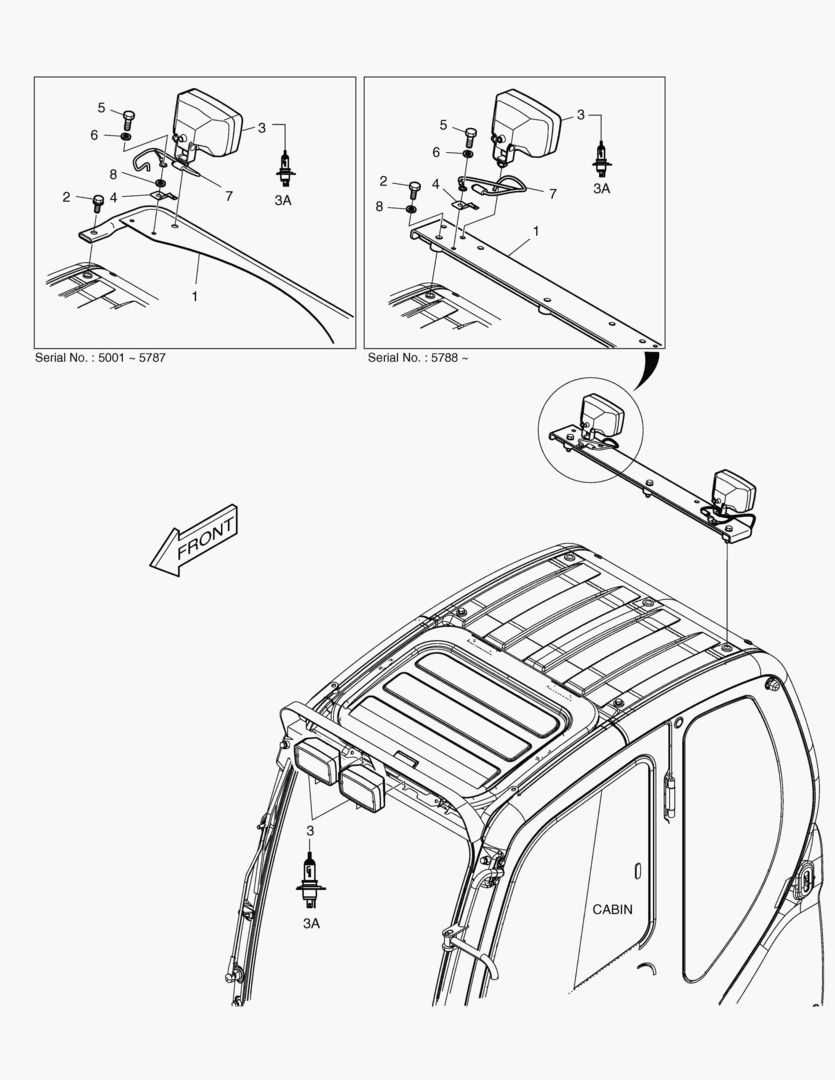РАБОЧАЯ ФАРА(4-ЛАМПЫ)