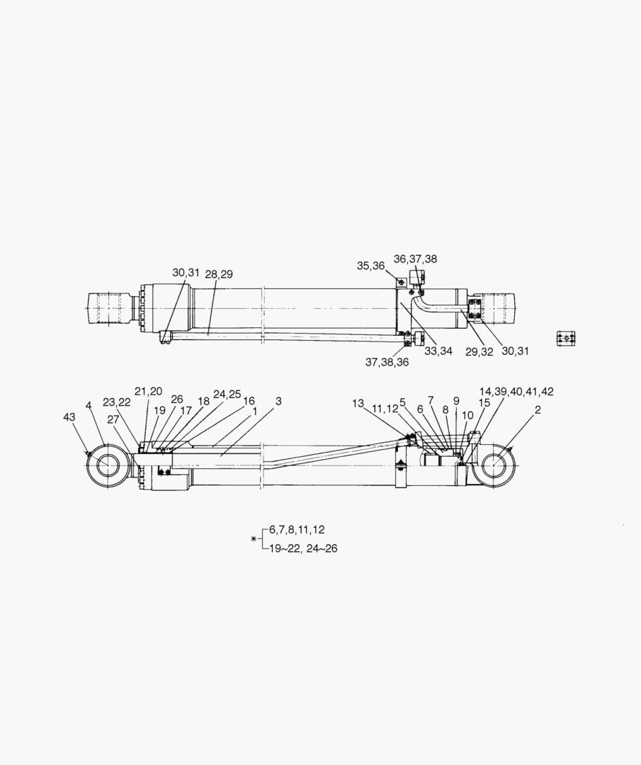 ЦИЛИНДР РУКОЯТИ