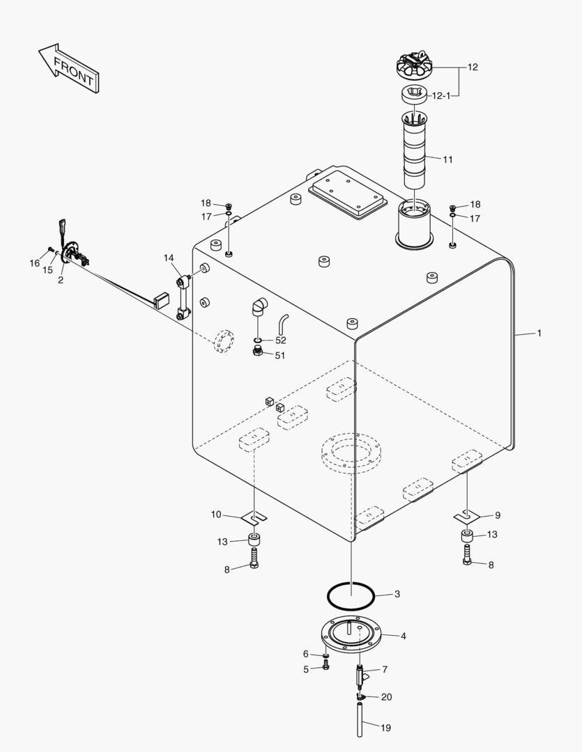 1200 FUEL TANK [1001~1019]
