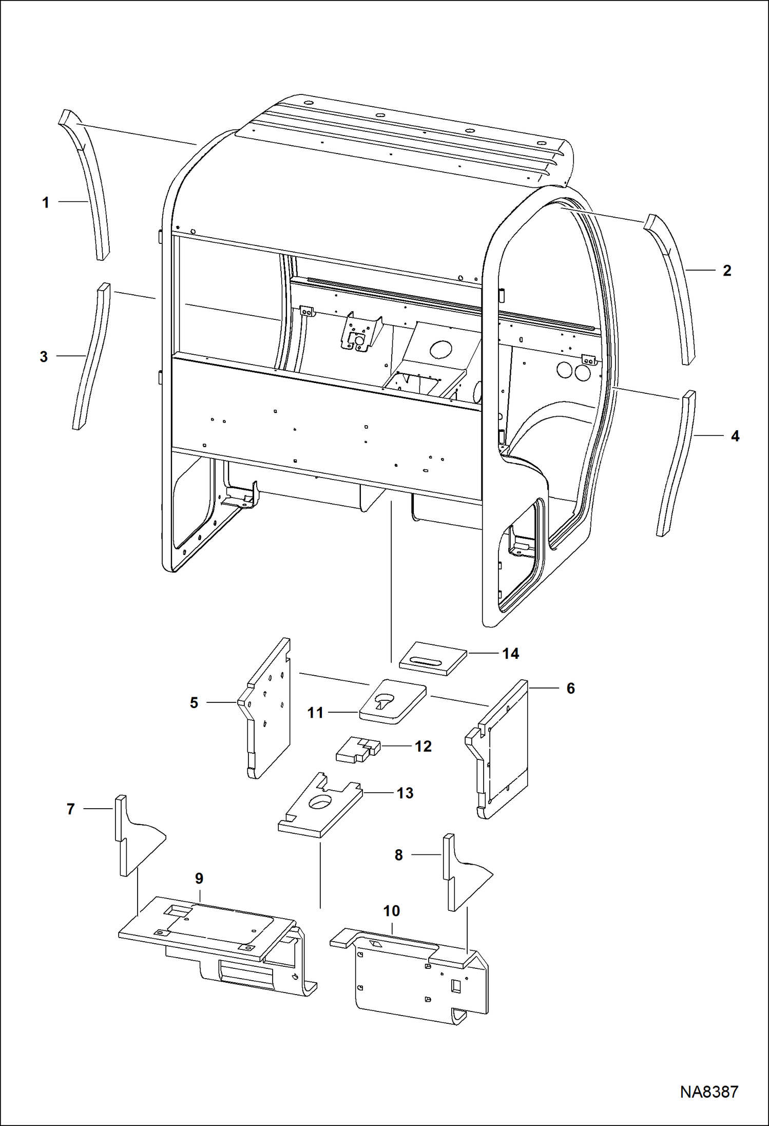 КАБИНА ВОДИТЕЛЯ (ИЗОЛЯЦИЯ)