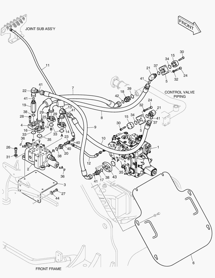 РЕКУЛИРУЮЩИЙ КЛАПАН ТРУБОПРОВОДА - 3-Й КАТУШКИ