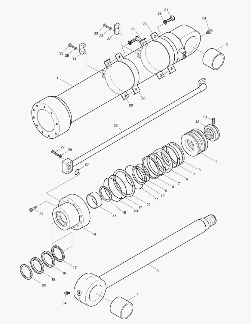 Спецтехника 4360 BUCKET CYLINDER [1001~1094] - главное фото