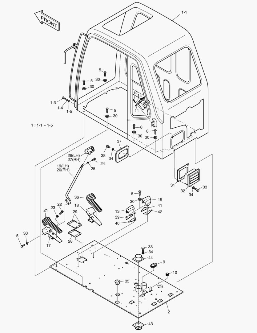 КАБИНА В СБОРЕ