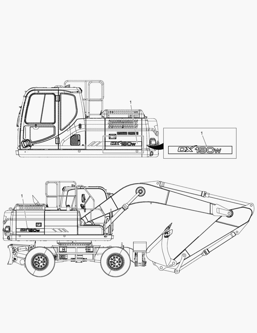 ПРЕДУПРЕЖДАЮЩАЯ ТАБЛИЧКА - НИМЕНОВАНИЕ ТЕХНИКИ