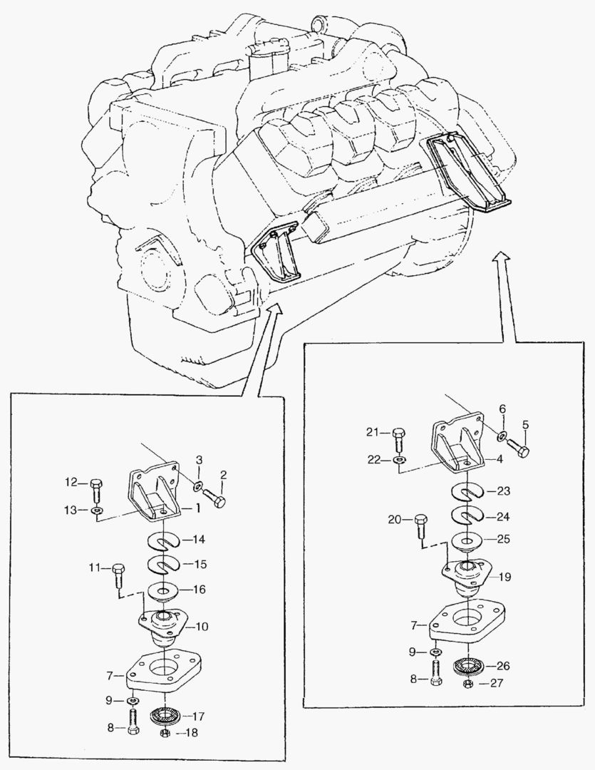 G010-47 ENGINE SUSPENSION [513089~]