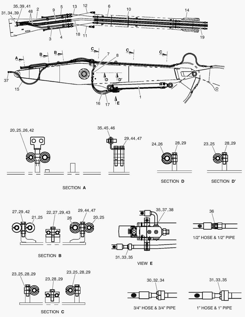 ГИДРОСИСТЕМА СТРЕЛЫ