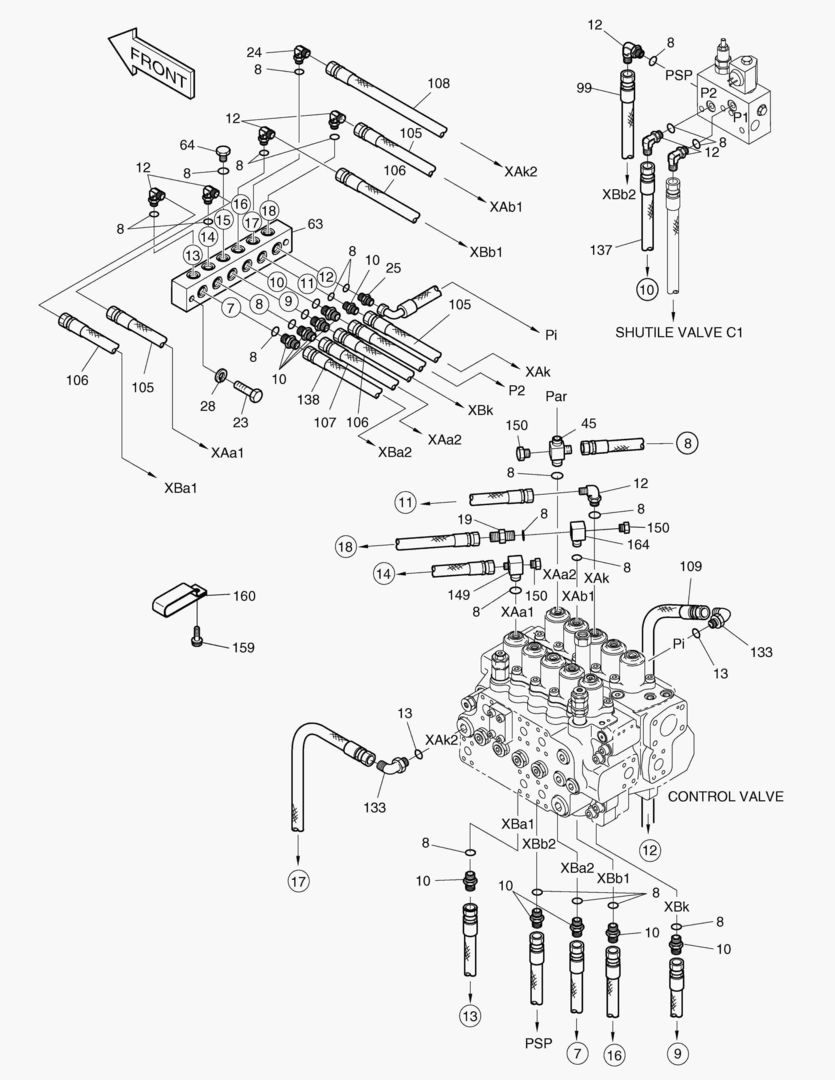 ТРУБОПРОВОД СЕРВОУПРАВЛЕНИЯ(7)