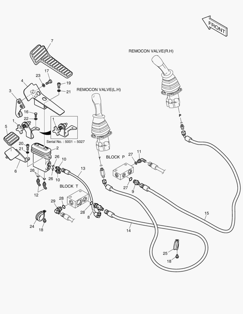 ТРУБОПРОВОД СЕРВОУПРАВЛЕНИЯ - 2 ПУТИ(2)