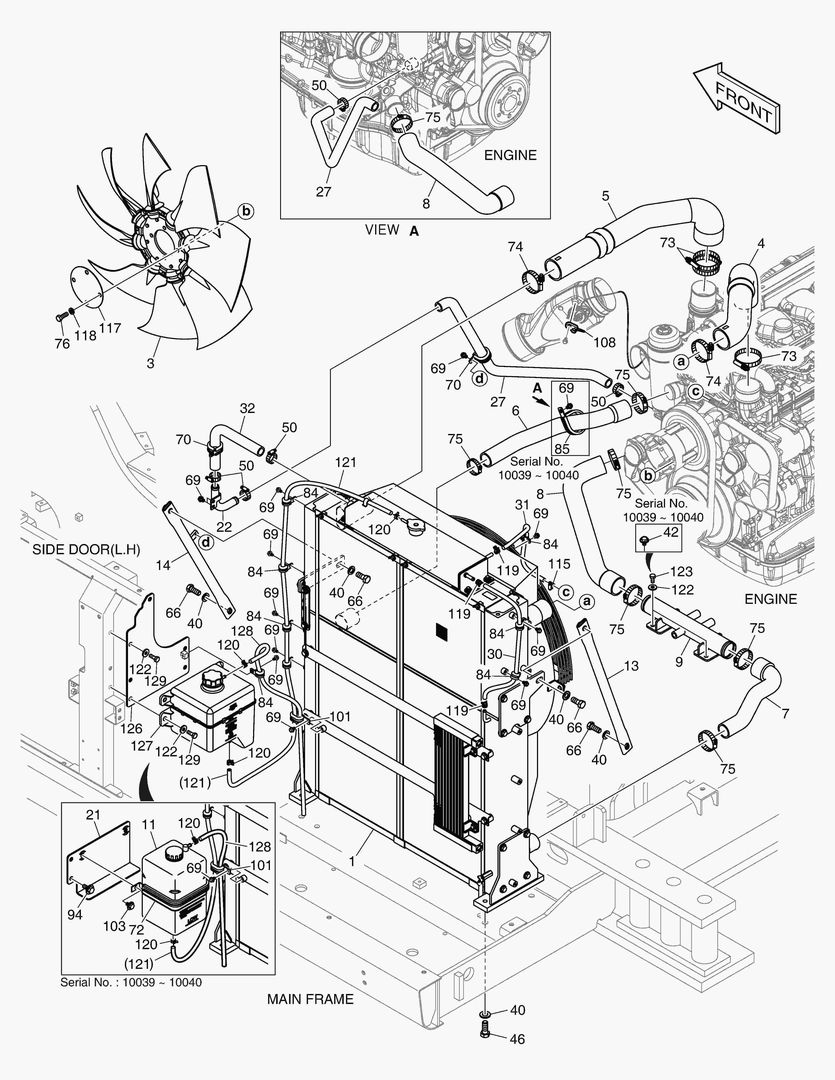 ОПОРТНЫЙ УЗЕЛ РАДИАТОРА