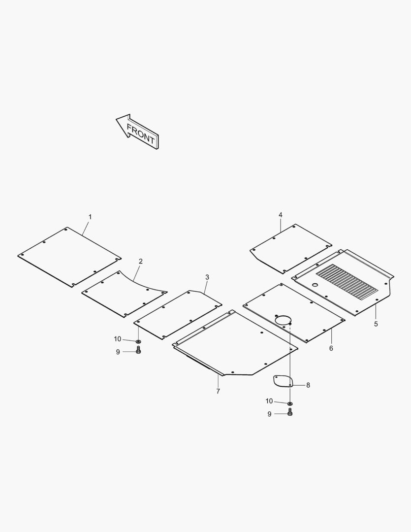 ОБТЕКАЕМАЯ ПОДКУЗОВНАЯ ПАНЕЛЬ