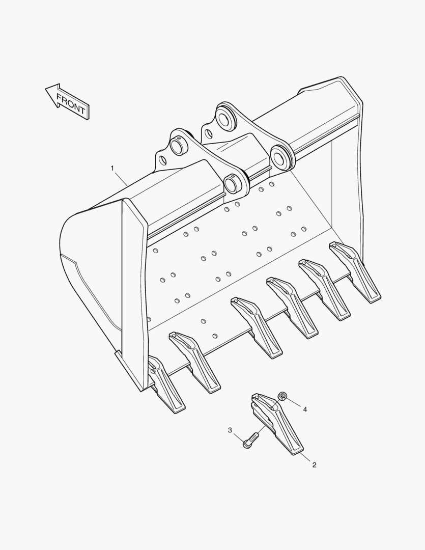 6700 BUCKET-0.383гЋҐ-DITCH CLEANING