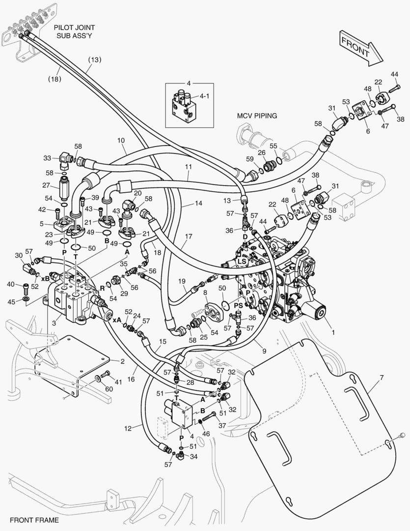 РЕКУЛИРУЮЩИЙ КЛАПАН ТРУБОПРОВОДА - 3 КАТУШКИ(ЭЛЕКТРИКА)