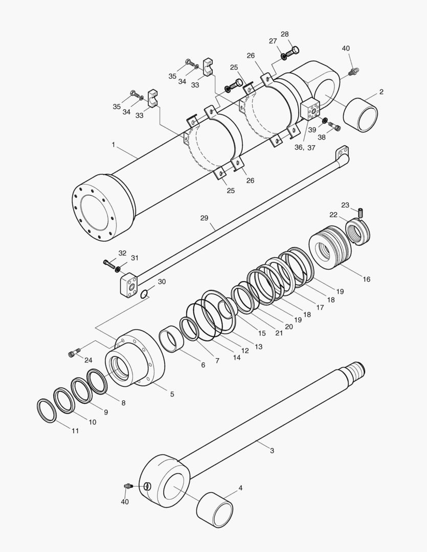 Спецтехника 4241 BUCKET CYLINDER [673~]